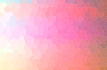 Illustration of abstract Red, Yellow And Green Little Hexagon Horizontal background.