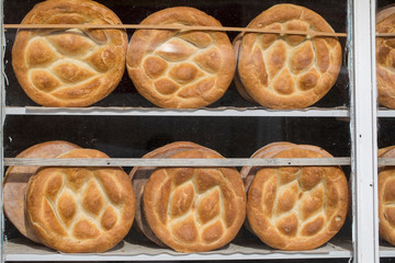 Bread in a Bakery or Baker's Shop