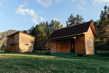 Obraz premium house in forest