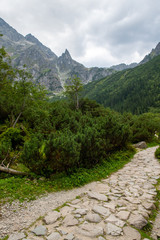 Path next to Morskie Oko