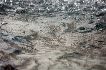 Abstract background water water drops rain puddle sea foam storm