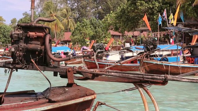 Thai long tail boa engine , koh lipe style