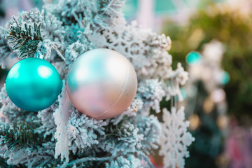 Fototapeta na wymiar Christmas background; Christmas decorations
