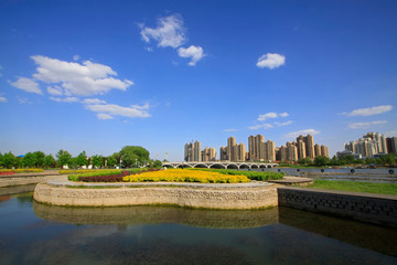 Obraz premium Beautiful scenery of the city