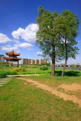 Beautiful scenery of the city