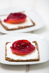 Gravlax on Toast