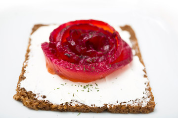 Gravlax on Toast