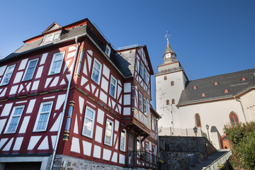 haiger historic city in hesse germany