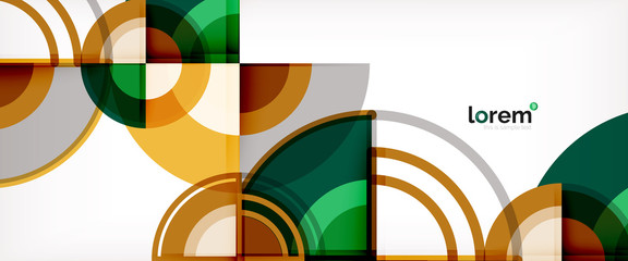 Obraz premium Modern geometric abstract background