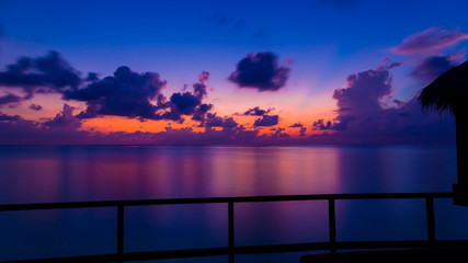 Long Exposure shot from Deck in Maldives © Nemida