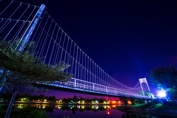 Obraz premium Suspension bridge