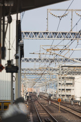 Naklejka premium Train Station