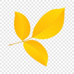 Autumn leaf icon. Flat illustration of autumn leaf vector icon for web design