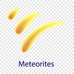Meteorites icon. Flat illustration of meteorites vector icon   © nsit0108