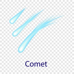 Comet icon. Flat illustration of comet vector icon   © nsit0108