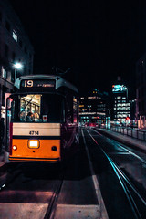Fototapeta na wymiar Tram Milan