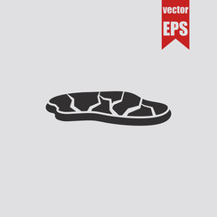 Stone icon.Vector illustration.