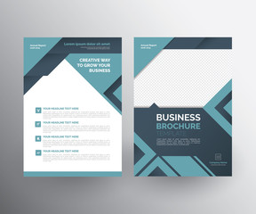 A4 Corporate Brochure, Flyer Design Layout Template