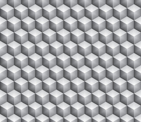 gray hexa cube