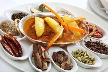 Indisches Vindaloo mit Kartoffeln