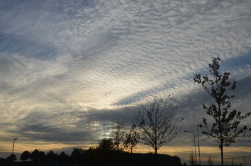 Beautiful cloud formation