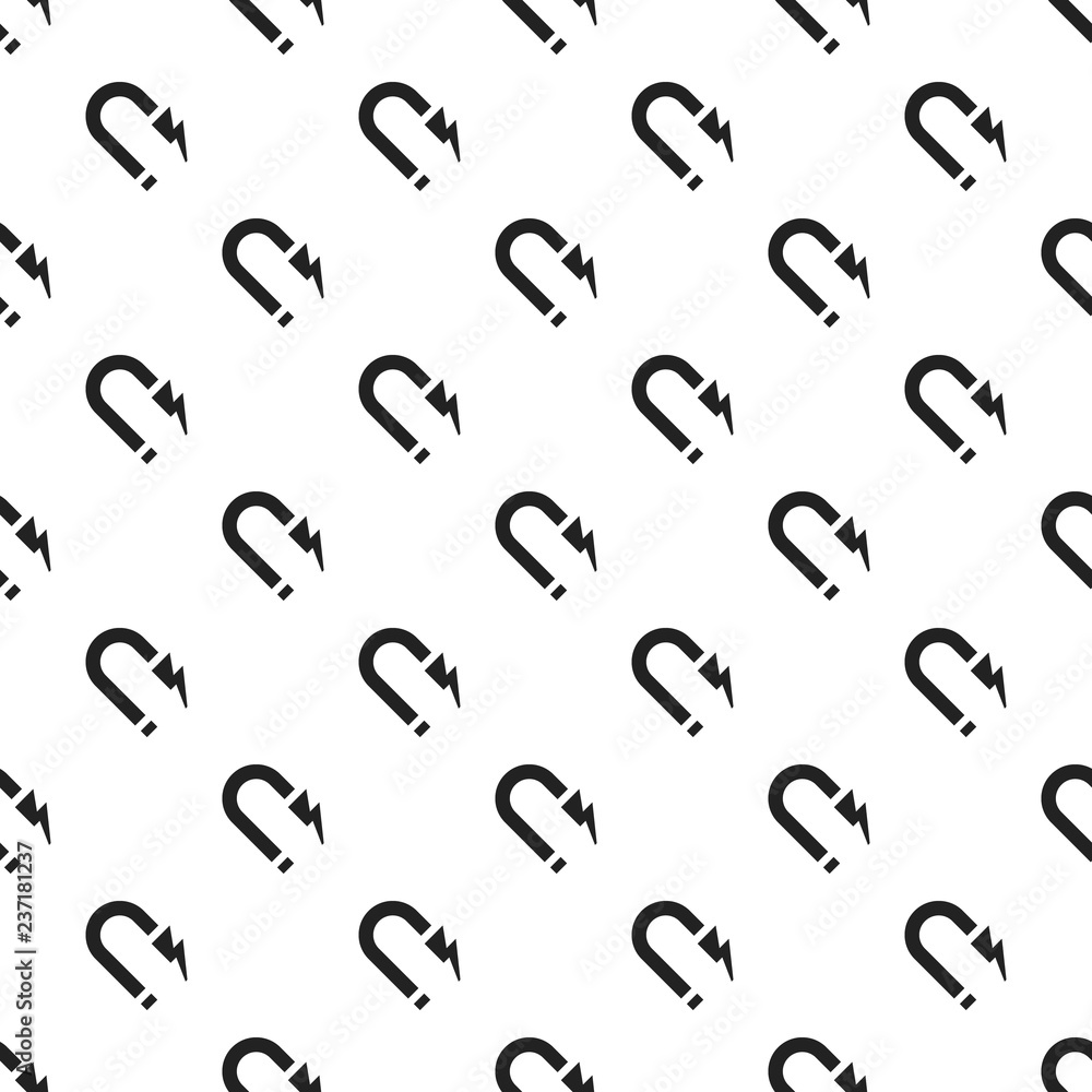 Poster magnet pattern seamless vector repeat for any web design