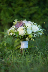 the bride's bouquet