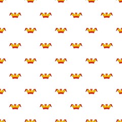 Funny jester pattern seamless vector repeat for any web design