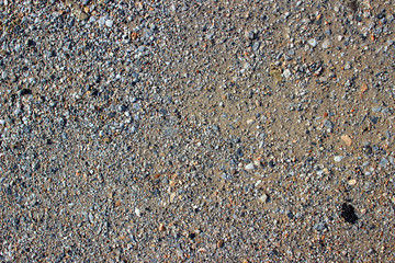 Dirt road stones close up horizontal abstract