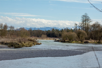 Isar im Winter