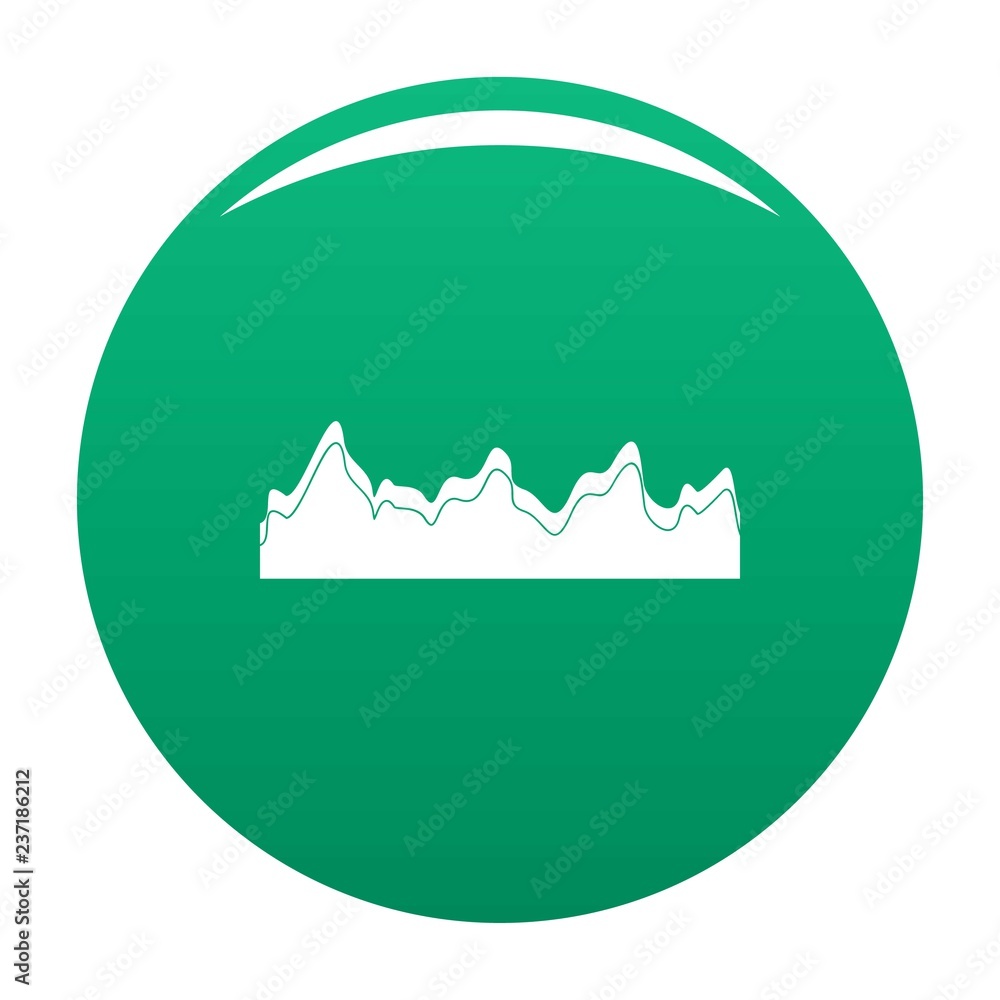 Poster equalizer song radio icon. simple illustration of equalizer song radio vector icon for any design gr