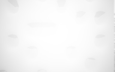 White smooth abstract architectural background whith gray lines . 3D illustration and rendering