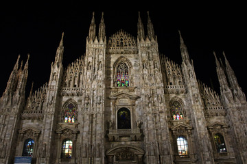 Fototapeta premium cathedral in Milan