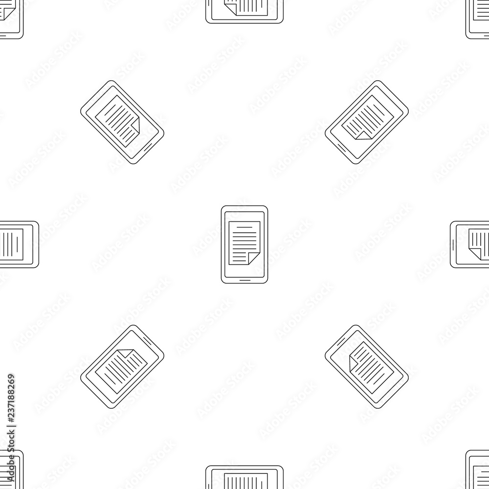 Poster smartphone document pattern seamless vector repeat geometric for any web design