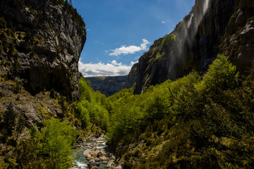 Spring in Ordesa and Monte Perdido National Park, Spain
