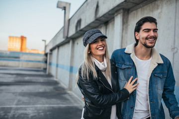 Sharing a magical moment together