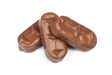 Chocolate bar isolated