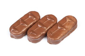 Chocolate bar isolated