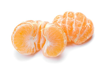 Peeled mandarin