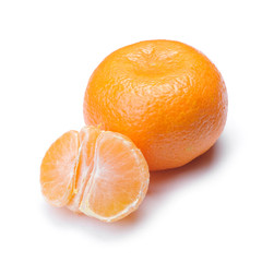 Peeled mandarin