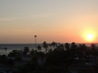 atardecer