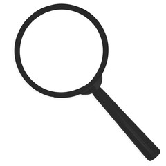 Black Toy Magnifying Glass