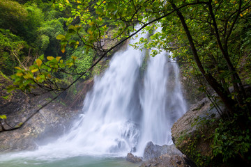 Fototapeta premium Tam Nang Waterfall Phang Nga Province.