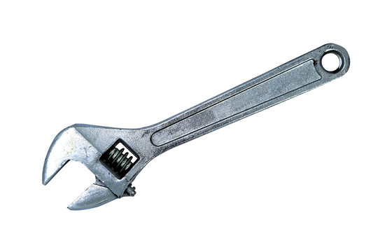 wrench isolated on white background