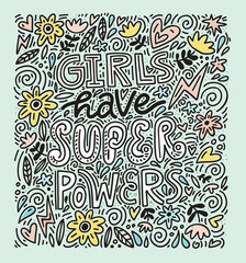 Girl Power Illustration