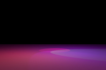 CGI 3D rendered colorful lighting background.