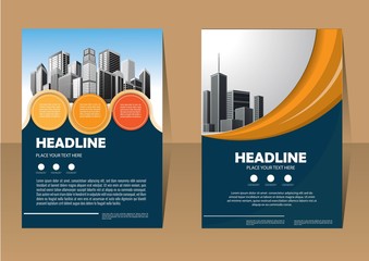 Business abstract vector template. Brochure design, cover modern layout, annual report, poster, flyer in A4 with colorful triangles, geometric shapes for tech, science, market with light background