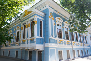 Obraz premium The building of the Literary Museum of writer Maxim Gorky in Nizhny Novgorod