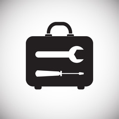 Drone repair icon on white background for graphic and web design, Modern simple vector sign. Internet concept. Trendy symbol for website design web button or mobile app