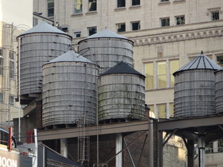 Silos in der Industrie